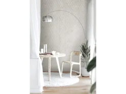 WALLFACE 22720 CUBE VELVET Pearl Wandverkleidung in Leder Optik Matt Grau 2,60 m2 2600 mm x 1000 mm x 2,33 mm 2,60 m2 Grau