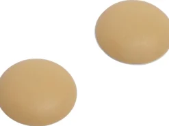 Wand-Anschlagpuffer Selbstklebend Ø 60 mm 2 Stück Beige