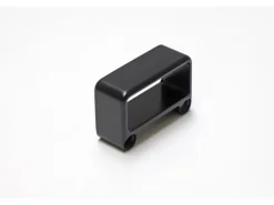 Wandanschluss Handlauf Alu Schwarz