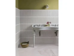 Wandfliese Artisa Steingut Mist Glasiert Glänzend 7,5 cm x 30 cm