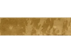 Wandfliese Lotis Steingut Oker Glasiert Glänzend 6 cm x 24 cm