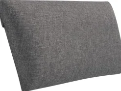 Wandkissen Diamant rechts 30 cm x 15 cm Dunkelgrau Struktur