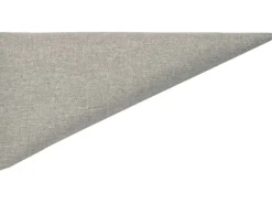 Wandkissen Dreieck 15 cm x 30 cm Hellgrau Struktur