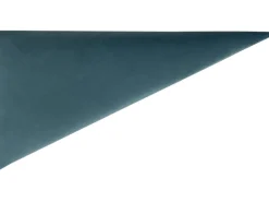 Wandkissen Dreieck 15 cm x 30 cm Petrol Samt