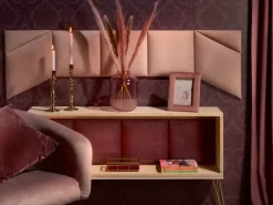 Wandkissen Hexagon 30 cm x 30 cm Beere