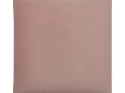 Wandkissen Quadrat 30 cm x 30 cm Rosa Samt