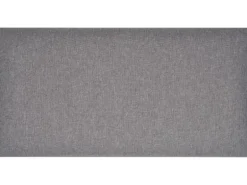 Wandkissen Rechteck 60 cm x 30 cm Dunkelgrau Struktur