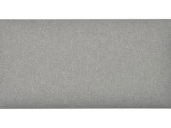 Wandkissen Rechteck 60 cm x 30 cm Hellgrau Struktur