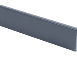 Wandleiste 25 x 4,5 mm Nutzlänge 217,5 cm Anthrazit