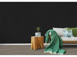 Wandpaneel Full Color 2.600 mm x 600 mm x 17 mm Schwarz