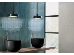 Wandverblender Piccadilly Blau Matt 6 cm x 25 cm