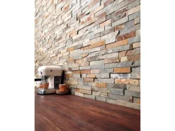 Wandverblender Schiefer Multicolor 40 cm x 10 cm - 0,432 m²