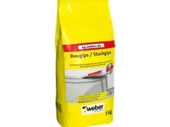 Weber Baugips/Stuckgips Weiß 5 kg