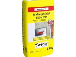 Weber Malerspachtel extra fein Weiß 15 kg