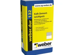 weber.dur 132 Kalk-Zement-Leichtputz 30 kg