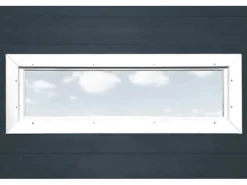 Weka Einzelfenster Weiß B x H: 125 x 40 cm für Wandstärke 21/28 mm