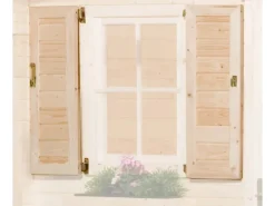 Weka Fensterladen 2-seitig für Fenster 69 x 91 cm