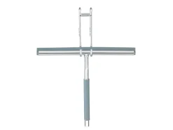 Wenko Badezimmerwischer Cave Edelstahl rostfrei 21.5 x 26 cm Glänzend