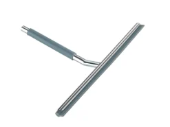 Wenko Badezimmerwischer Cave Edelstahl rostfrei 21.5 x 26 cm Glänzend