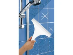 Wenko Duschabzieher Kunststoff Weiß