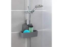 Wenko Duschcaddy Barcelona Anthrazit Kunststoff (TPE) 26 x 24 x 9 cm Anthrazit