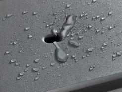 Wenko Duschhocker Secura Premium Anthrazit höhenverstellbar