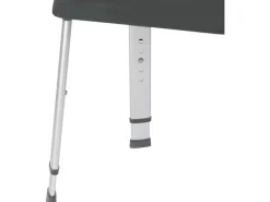 Wenko Duschhocker Secura Premium Anthrazit höhenverstellbar