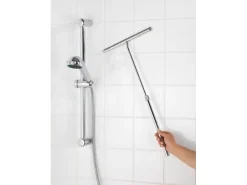 Wenko Teleskop Badezimmerwischer Silber 26 cm x 3 cm