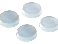 Wenko Tür- und Wandpuffer Transparent 4er-Set