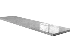 Wigasil Fensterbank mit Wasserrille Naturstein 275 cm x 30 cm x 2 cm Grau