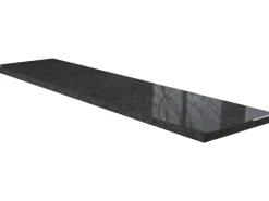 Wigasil Fensterbank Naturstein mit Wasserrille 275 x 40 cm x 2 cm Anthrazit Grau