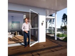 Windhager Insect-Stop Plus Rahmen Tür 100 x 210 cm Weiß