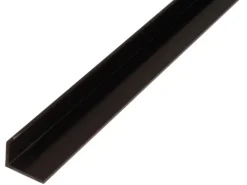 Winkelprofil ungleichschenklig Kunststoff 20 mm x 30 mm x 1.000 mm Schwarz