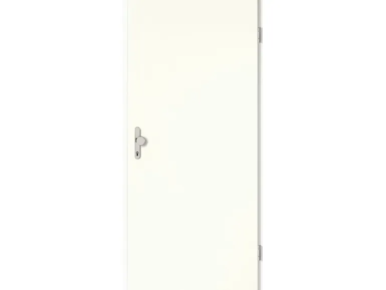 Wohnungseingangstür CPL Arctic Weiß ähnl. RAL 9016 (GL222) 86,0 cm x 198,5 cm Re