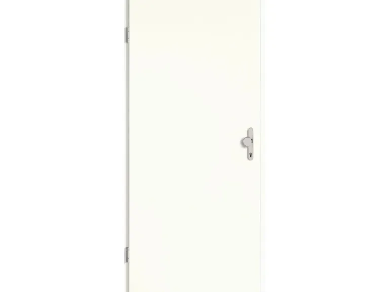 Wohnungseingangstür CPL Arctic Weiß ähnl. RAL 9016 (GL222) 98,5 cm x 198,5 cm Li