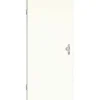 Wohnungseingangstür Klimaklasse 3 CPL Weiß ähnl. RAL9016 (GL222) 73,5x198,5 cm L