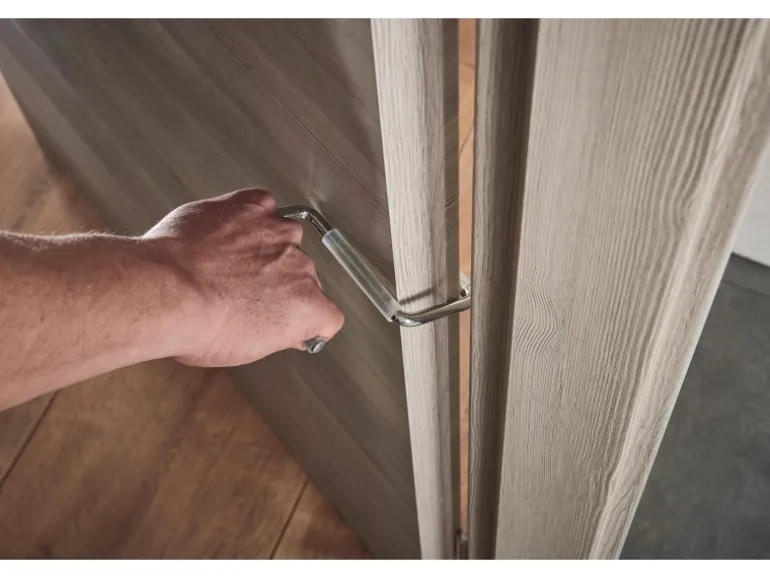 wolfcraft Türblatt-Montage-Set 3-teilig