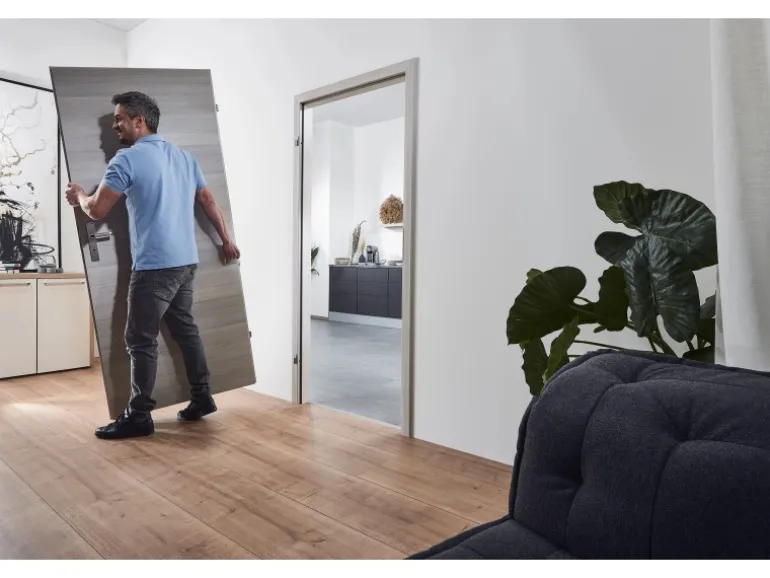 wolfcraft Türblatt-Montage-Set 3-teilig