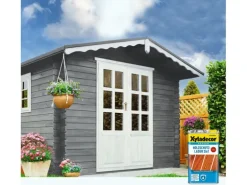 Xyladecor Holzschutz-Lasur 2in1 Grau matt 4 l