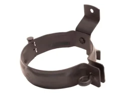 Zambelli Fallrohrschelle DN 100 Verzinkt Braun Schraubrohrschelle