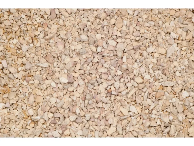 Ziersplitt "Yellow Sun" Hellbeige 8 mm - 16 mm 25 kg/ Sack