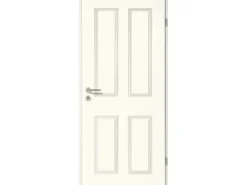 Zimmertür Brillant Classic 4004 ähnl. RAL9016 Vollspan 61 cm x 198,5 cm Re