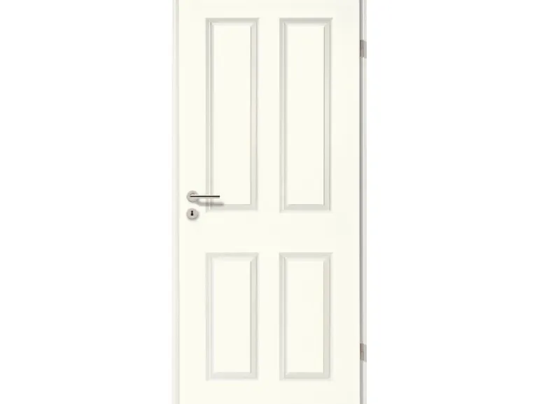 Zimmertür Brillant Classic 4004 ähnl. RAL9016 Vollspan 61 cm x 198,5 cm Re