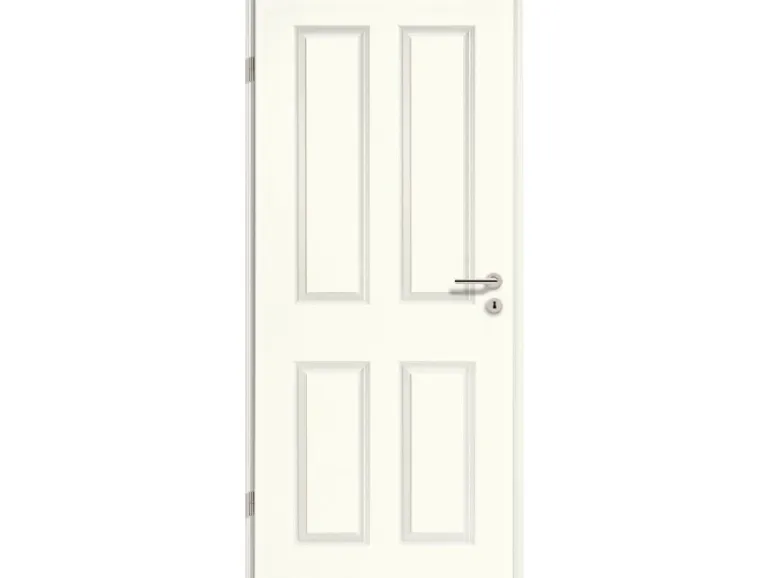 Zimmertür Brillant Classic 4004 ähnl. RAL9016 Vollspan 98,5 cm x 198,5 cm Li