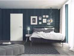 Zimmertür CPL Arctic Weiß ähnl. RAL 9016 (GL222) 61 cm x 211 cm Anschlag L