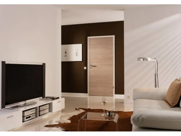 Zimmertür CPL Cappuccino Holznachb. (GLQ11) 86 x 198,5 cm Anschlag R