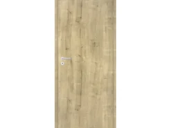 Zimmertür CPL Modell 1 Röhrenspan Eiche Hamilton 86 cm x 198,5 cm Anschlag L