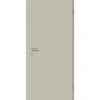 Zimmertür CPL-Folie Seidengrau 73,5 cm x 198,5 cm Anschlag L