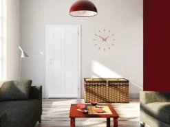 Zimmertür Imperia Wabenkern Weißlack 73,5 cm x 198,5 cm Anschlag Links