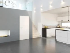 Zimmertür Modell Catro Line ähnl. RAL 9016 61,0 cm x 198,5 cm Anschlag Rechts